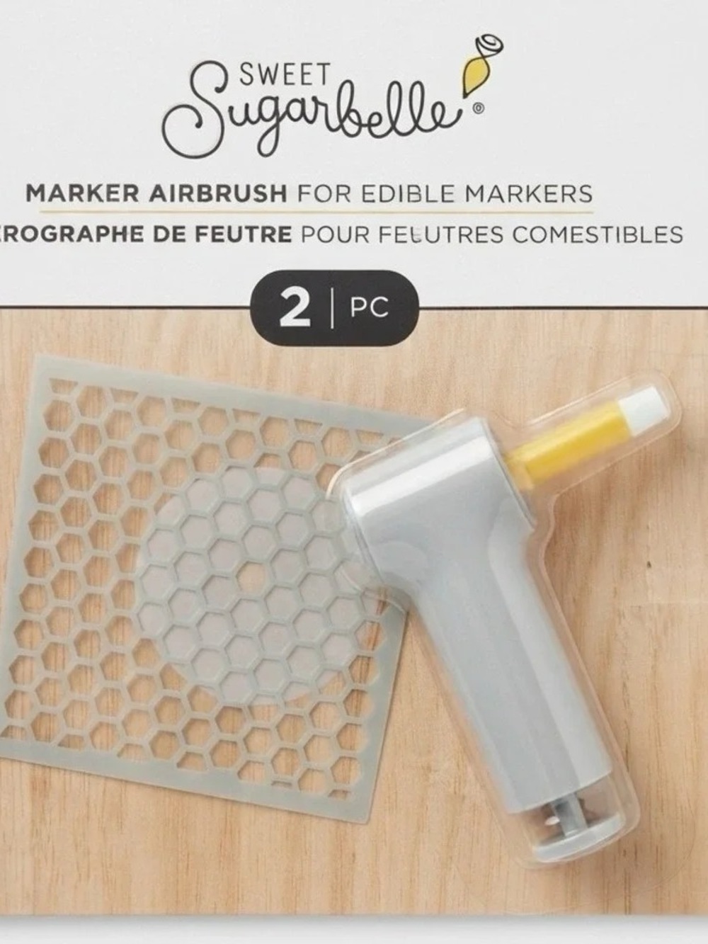 Sweet Sugarbelle Gray Marker Airbrush for Edible Markers - 2pc